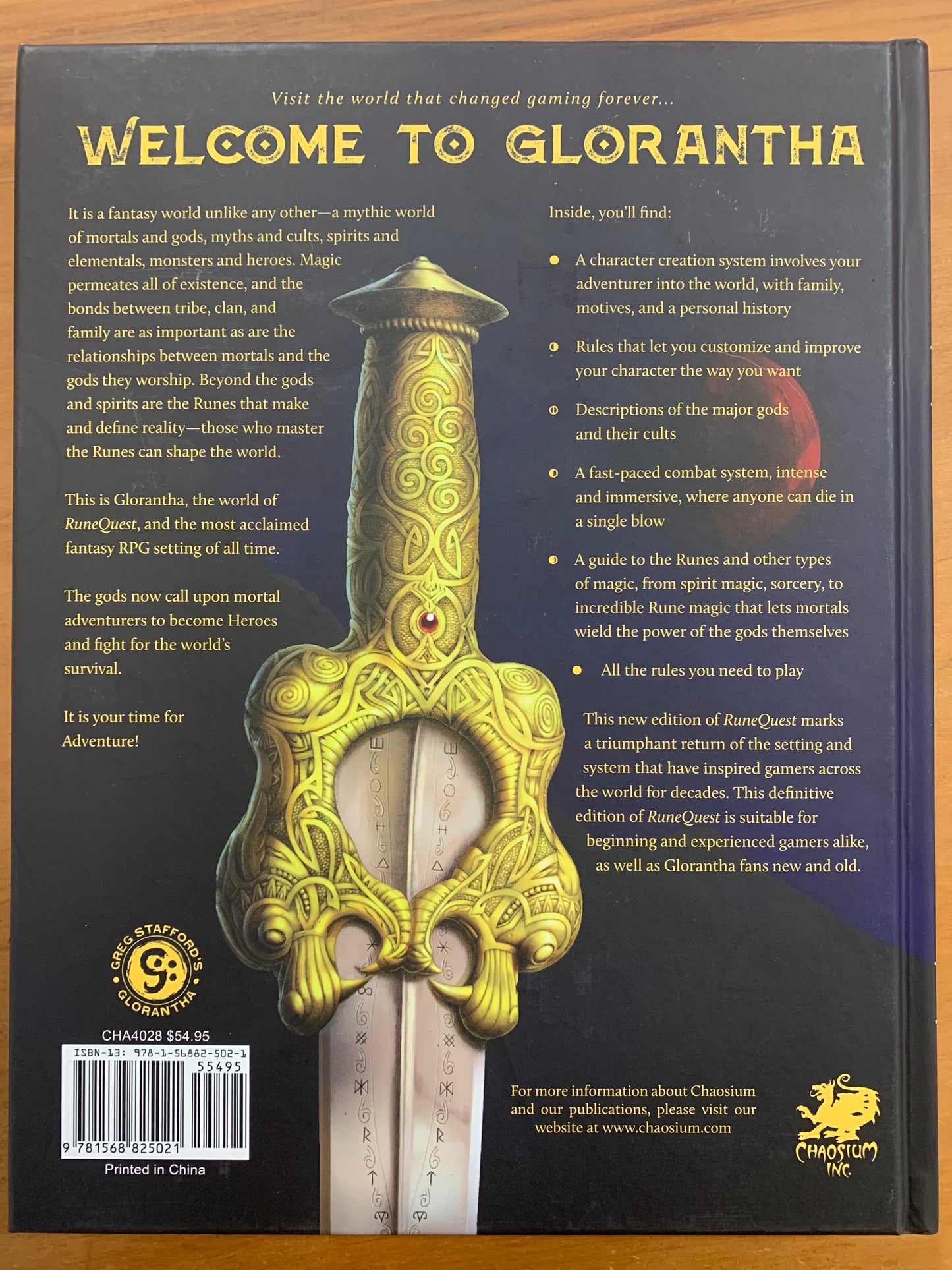 RuneQuest - Roleplaying in Glorantha