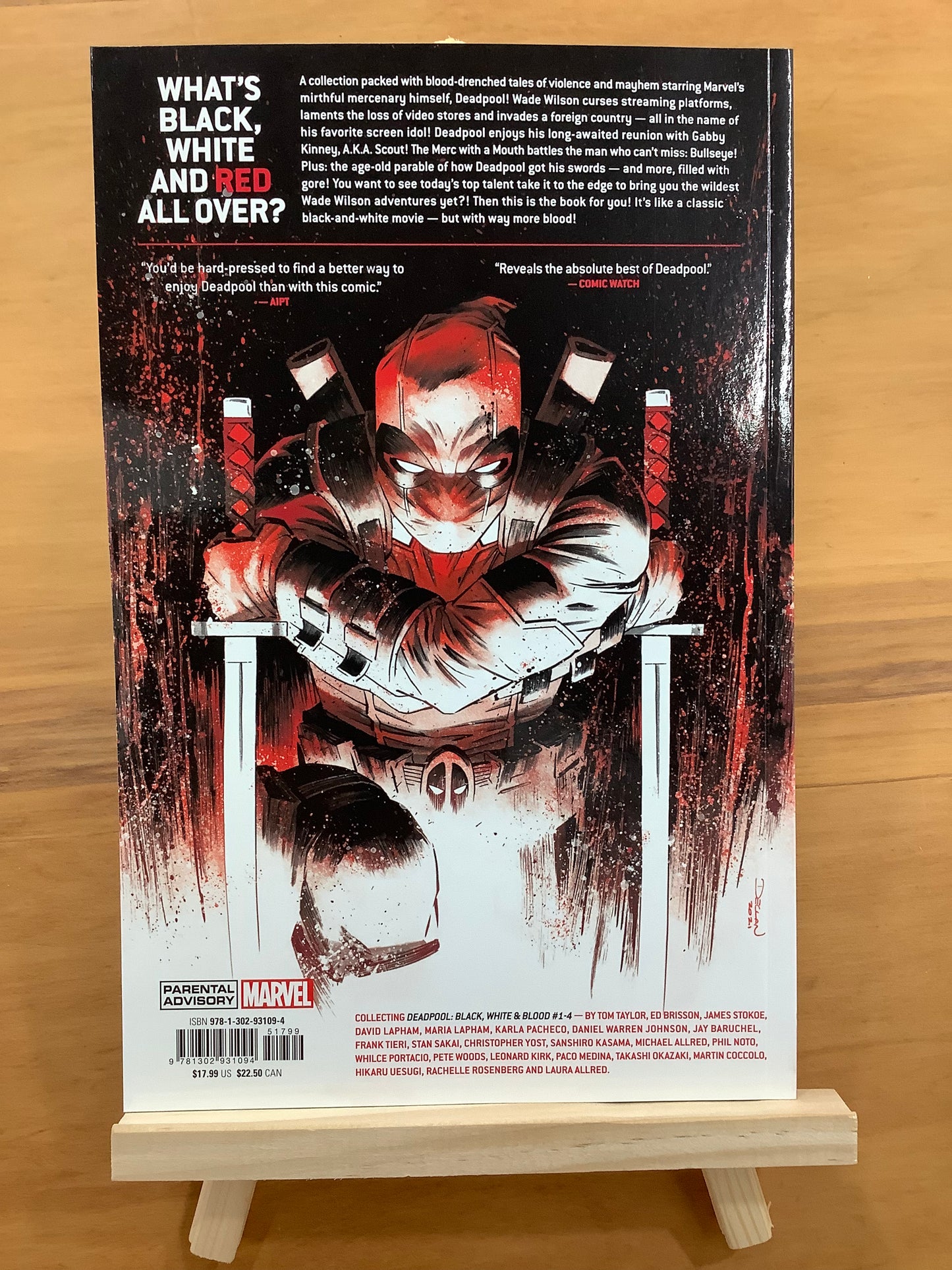 Deadpool: Black, White & Blood