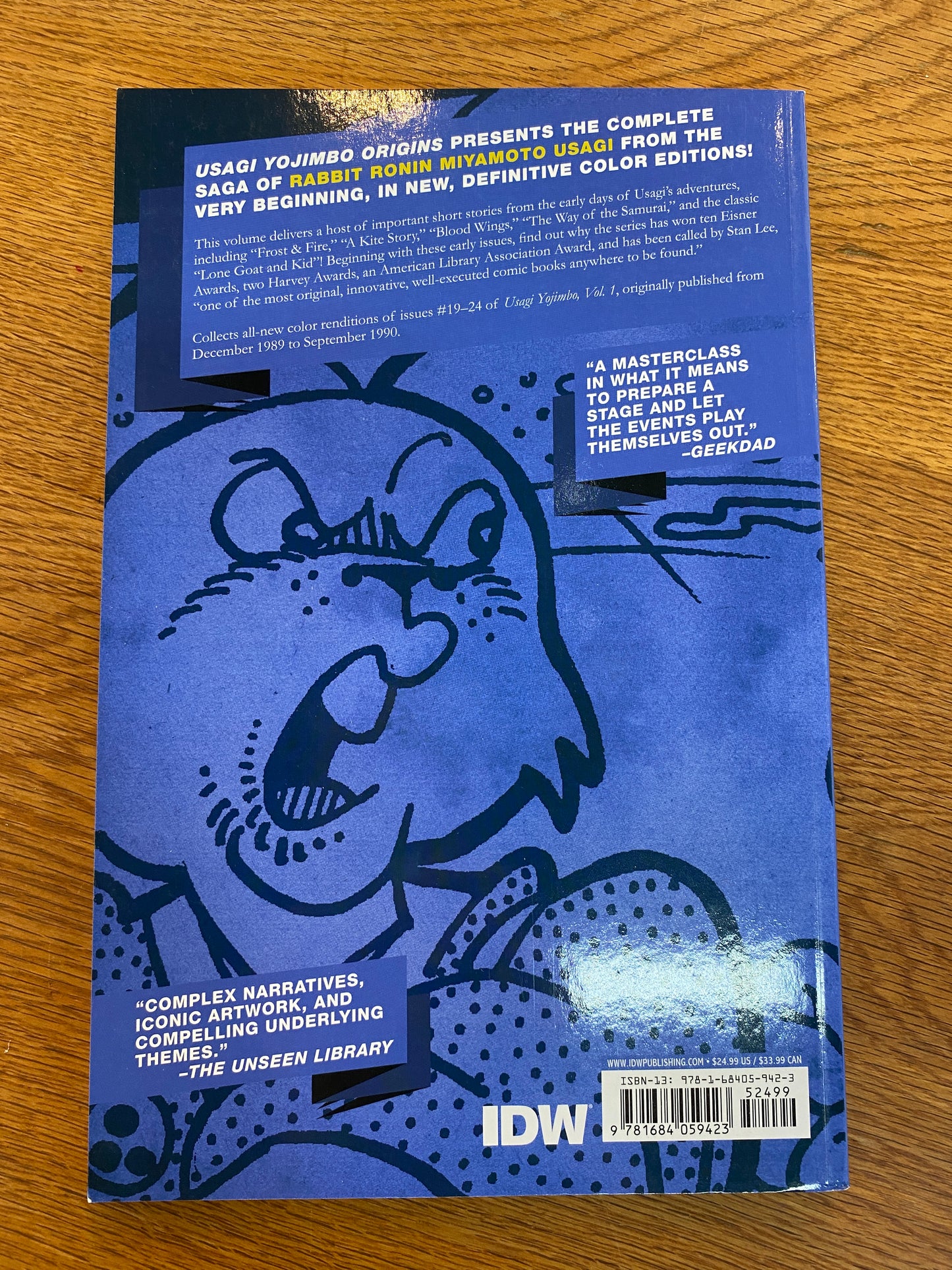 Usagi Yojimbo Origins, Vol. 4: Lone Goat and Kid