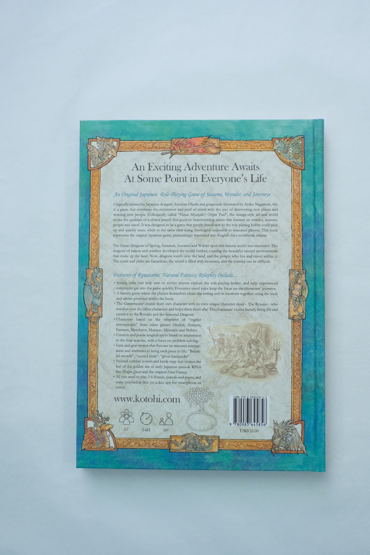 Ryuutama: Natural Fantasy Roleplay