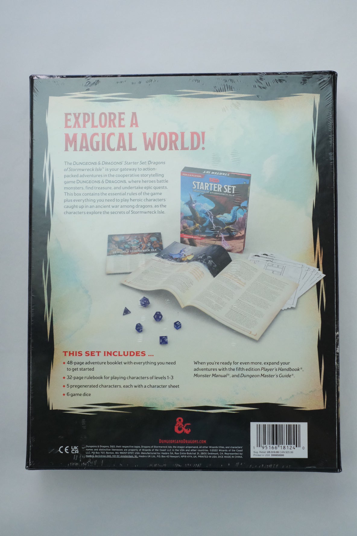 Dungeons & Dragons - Dragons of Stormwreck Isle Refreshed Starter Set